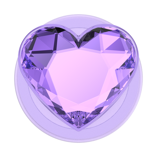 Crystal Heart Lavender — MagSafe PopGrip - US 56962