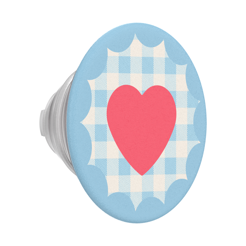 Gingham Heart — MagSafe PopGrip - US 43553