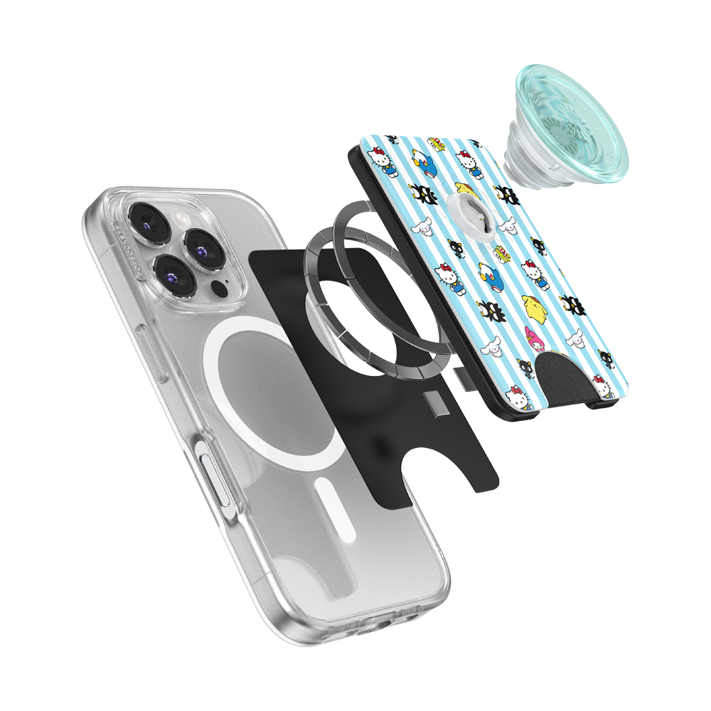 Hello Kitty and Friends Stripe — MagSafe PopWallet+ - US 79805