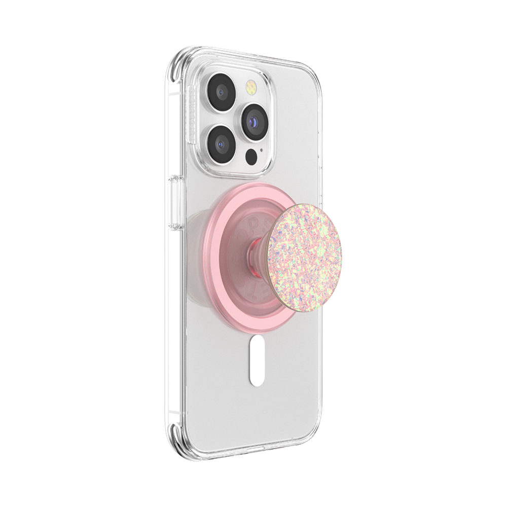 Iridescent Confetti Rose — MagSafe PopGrip - US 18763
