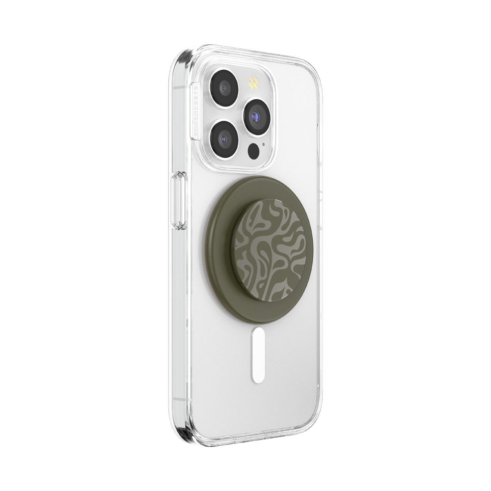Aluminum Swirl — MagSafe PopGrip - US 57469