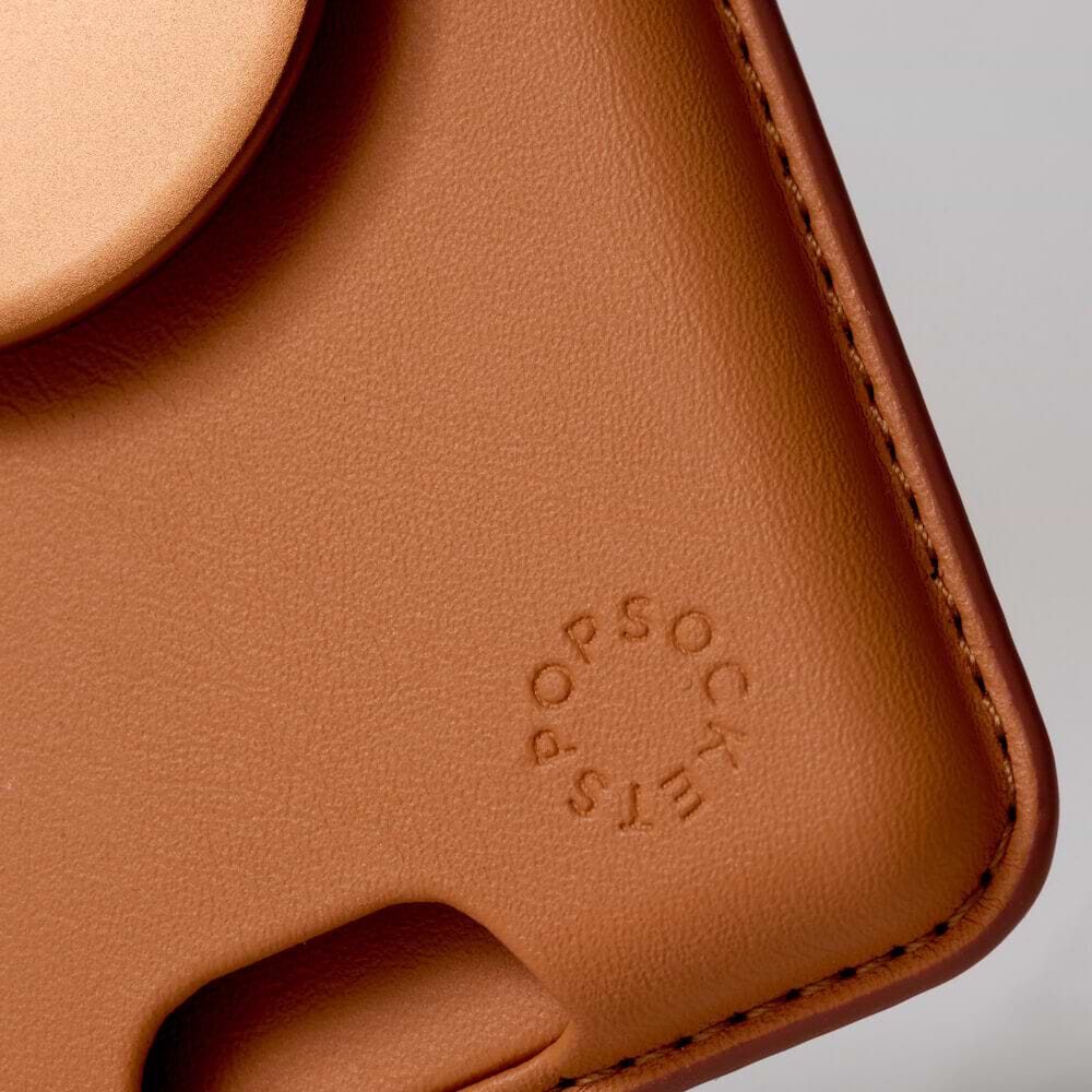 Cognac — Softgoods MagSafe PopWallet+ - US 95699