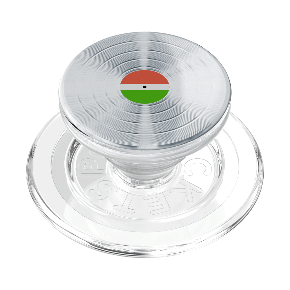 Backspin Aluminum 45rpm Silver — MagSafe PopGrip - US 71471