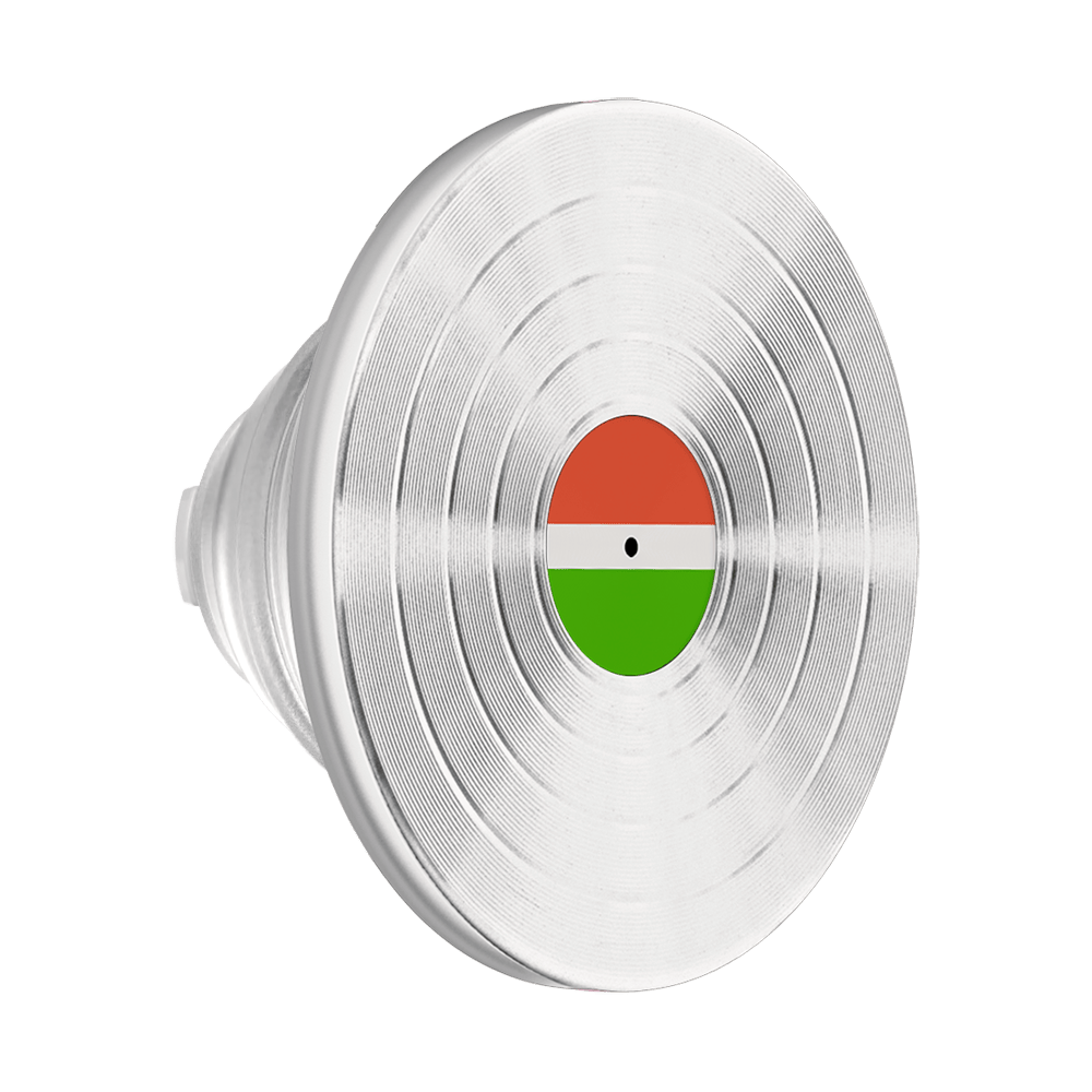 Backspin Aluminum 45rpm Silver — MagSafe PopGrip - US 26575