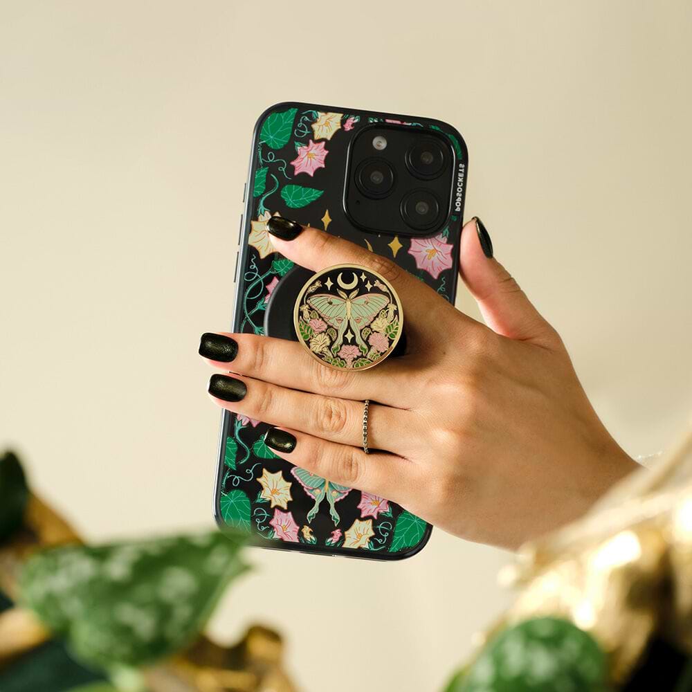 Moon Flower — iPhone 15 MagSafe Case - US 04539