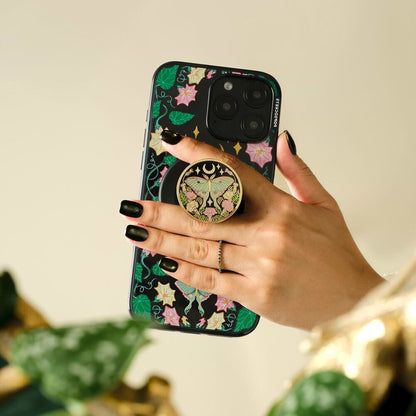 Moon Flower — iPhone 15 Plus MagSafe Case - US 02749