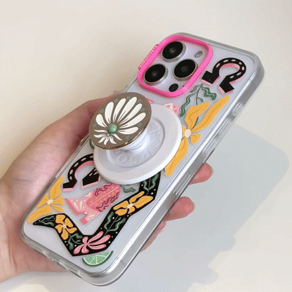 Enamel Desert Gem Bloom — MagSafe PopGrip - US 23177