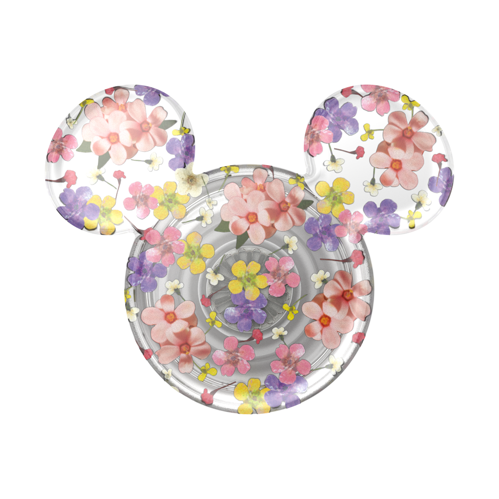 Translucent Mickey Mouse Cascading Flowers — Adhesive PopGrip - US 84150