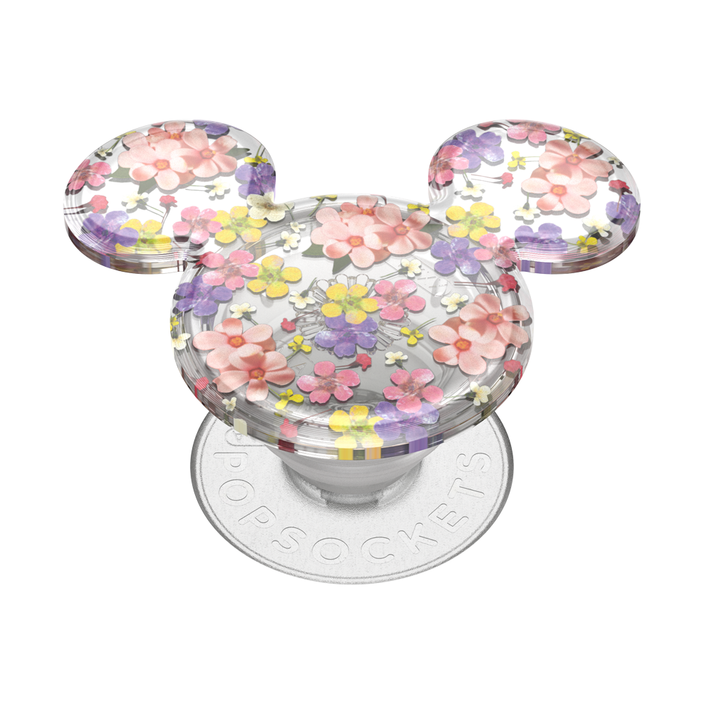 Translucent Mickey Mouse Cascading Flowers — Adhesive PopGrip - US 83777