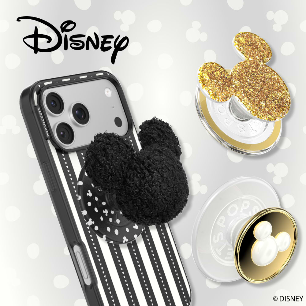 Plush Mickey Black — MagSafe PopGrip - US 13115
