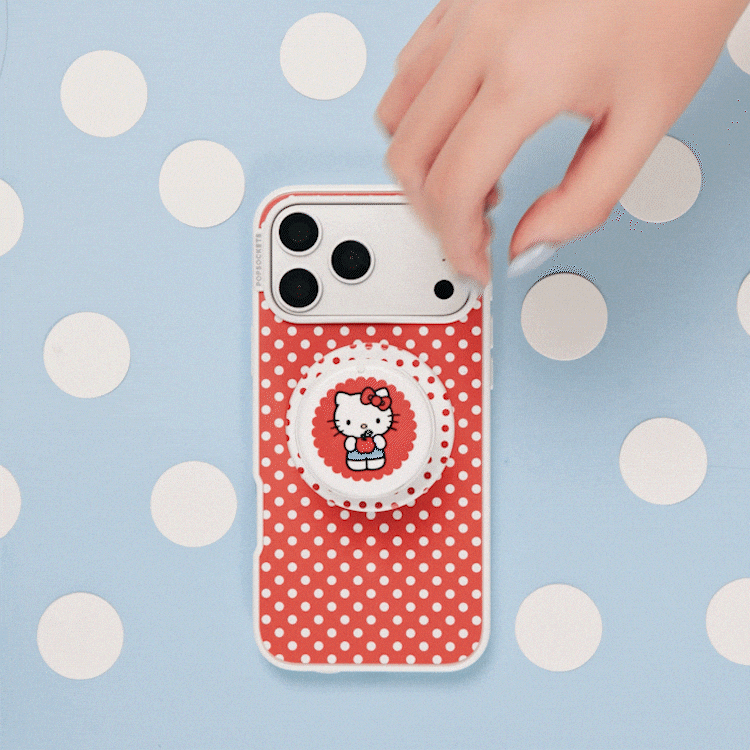 Cherry Red Polka Dot — iPhone 17e/16e MagSafe Case - US 91514