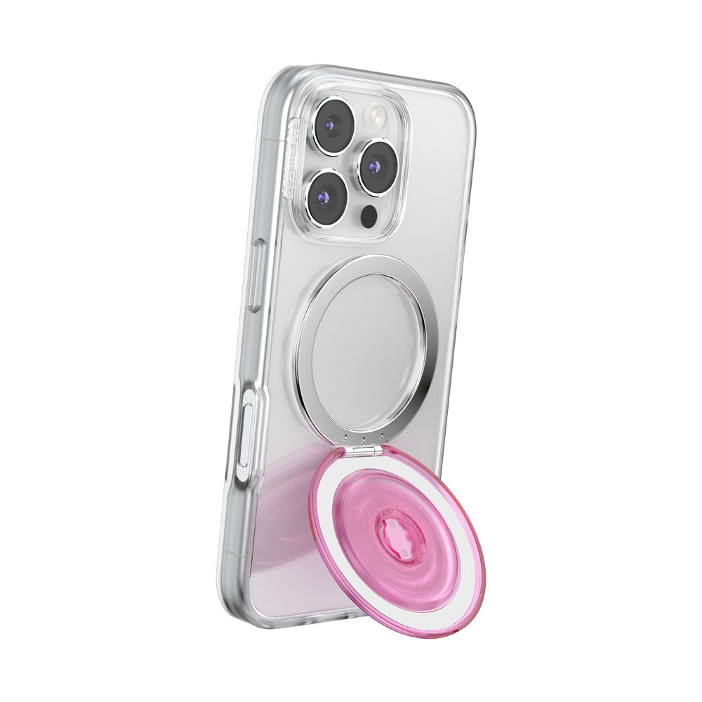 Translucent Baby Pink — MagSafe Kick-Out Grip & Stand - US 08243