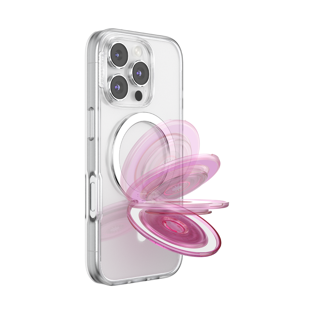 Translucent Baby Pink — MagSafe Kick-Out Grip & Stand - US 03132