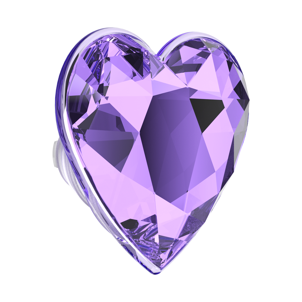 Crystal Heart Lavender —  MagSafe PopGrip - US 14569