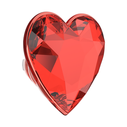 Crystal Heart Rosso —  MagSafe PopGrip - US 26862