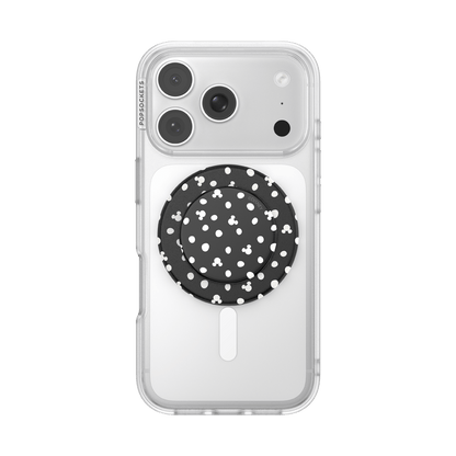 Mickey Polka Dot Black — MagSafe PopGrip - US 32105