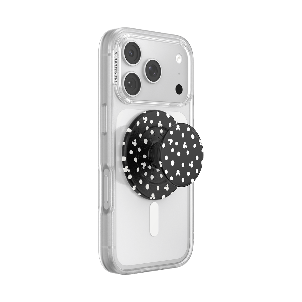 Mickey Polka Dot Black — MagSafe PopGrip - US 32105