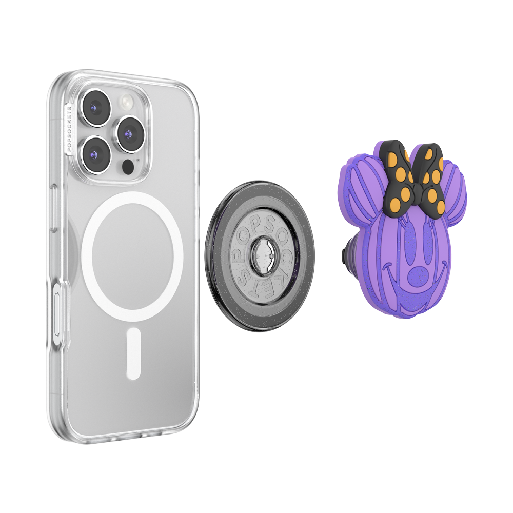 PopOut Pumpkin Minnie Mouse Purple— MagSafe PopGrip - US 18533