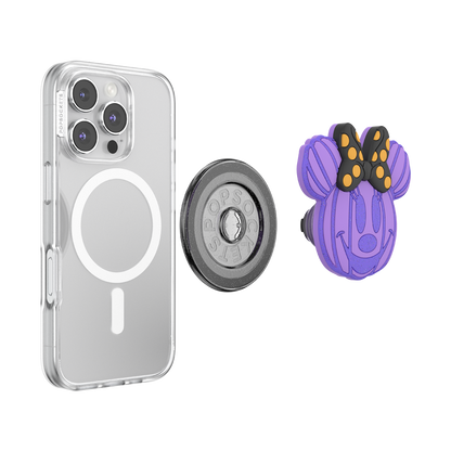 PopOut Pumpkin Minnie Mouse Purple— MagSafe PopGrip - US 00199