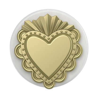 PopOut Sacred Heart Gold — MagSafe PopGrip - US 67225