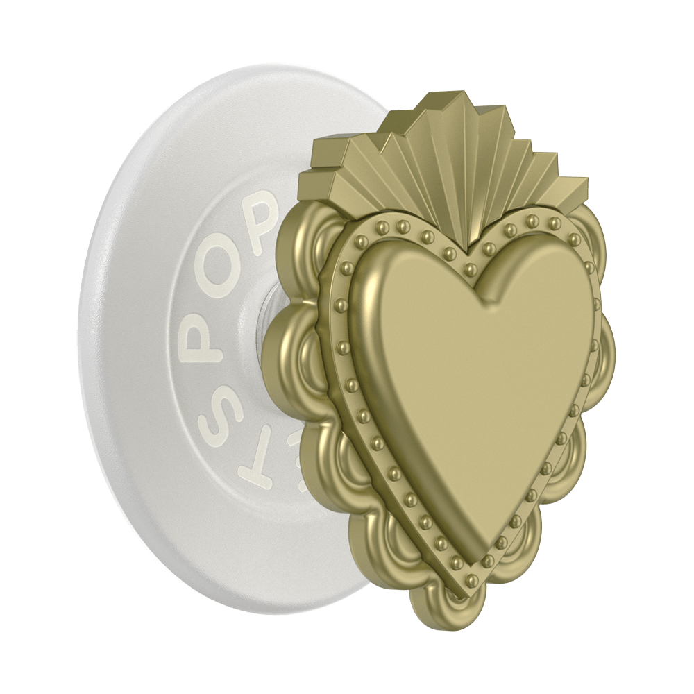 PopOut Sacred Heart Gold — MagSafe PopGrip - US 38617