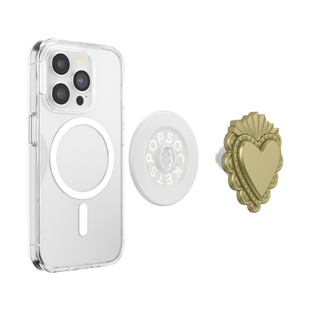 PopOut Sacred Heart Gold — MagSafe PopGrip - US 38617