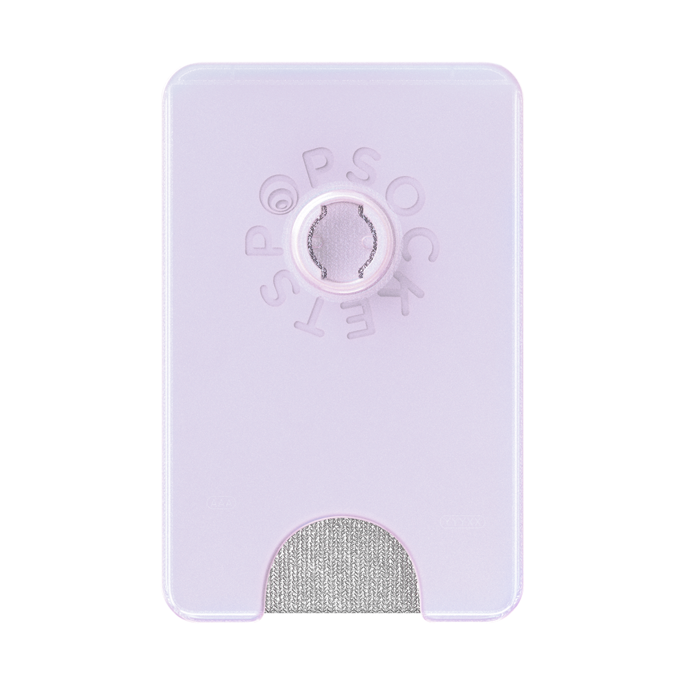 Opalescent White — MagSafe Kick-Out PopWallet+ & Stand - US 70479