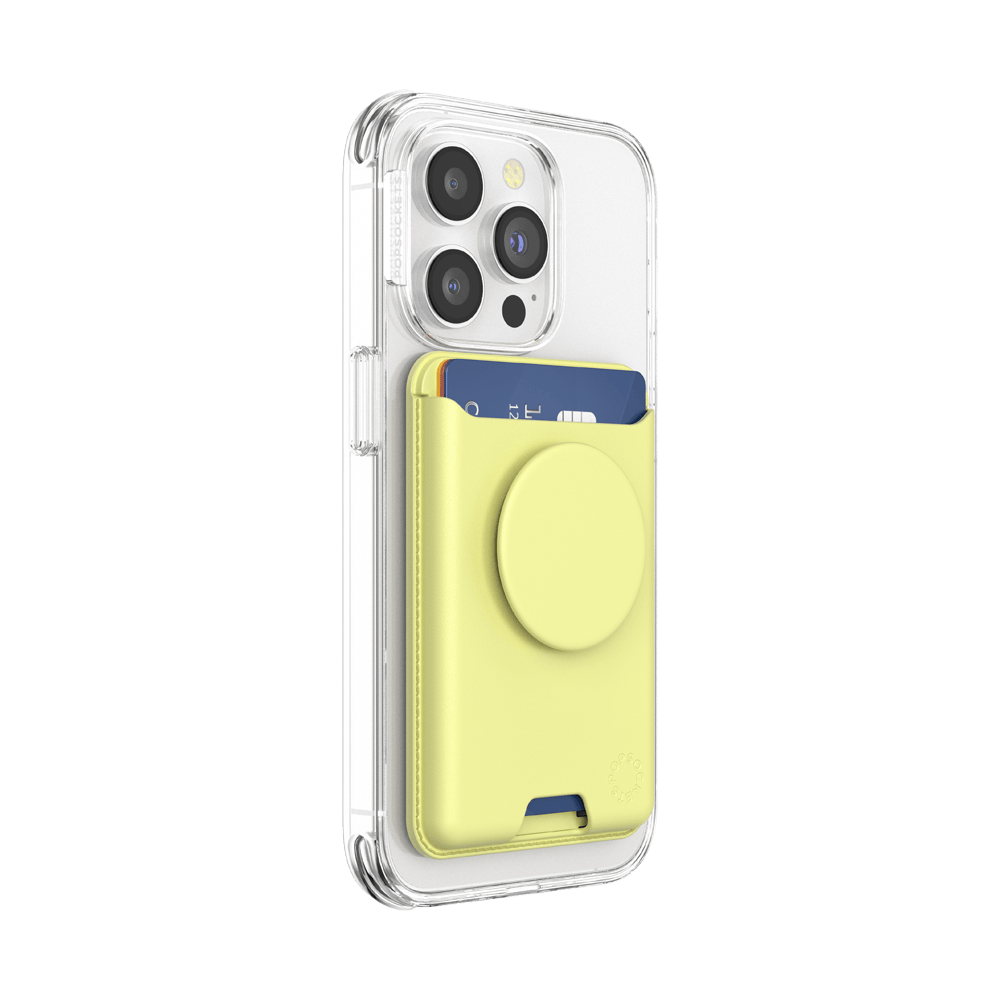 Butter Yellow — Softgoods MagSafe PopWallet+ - US 90697