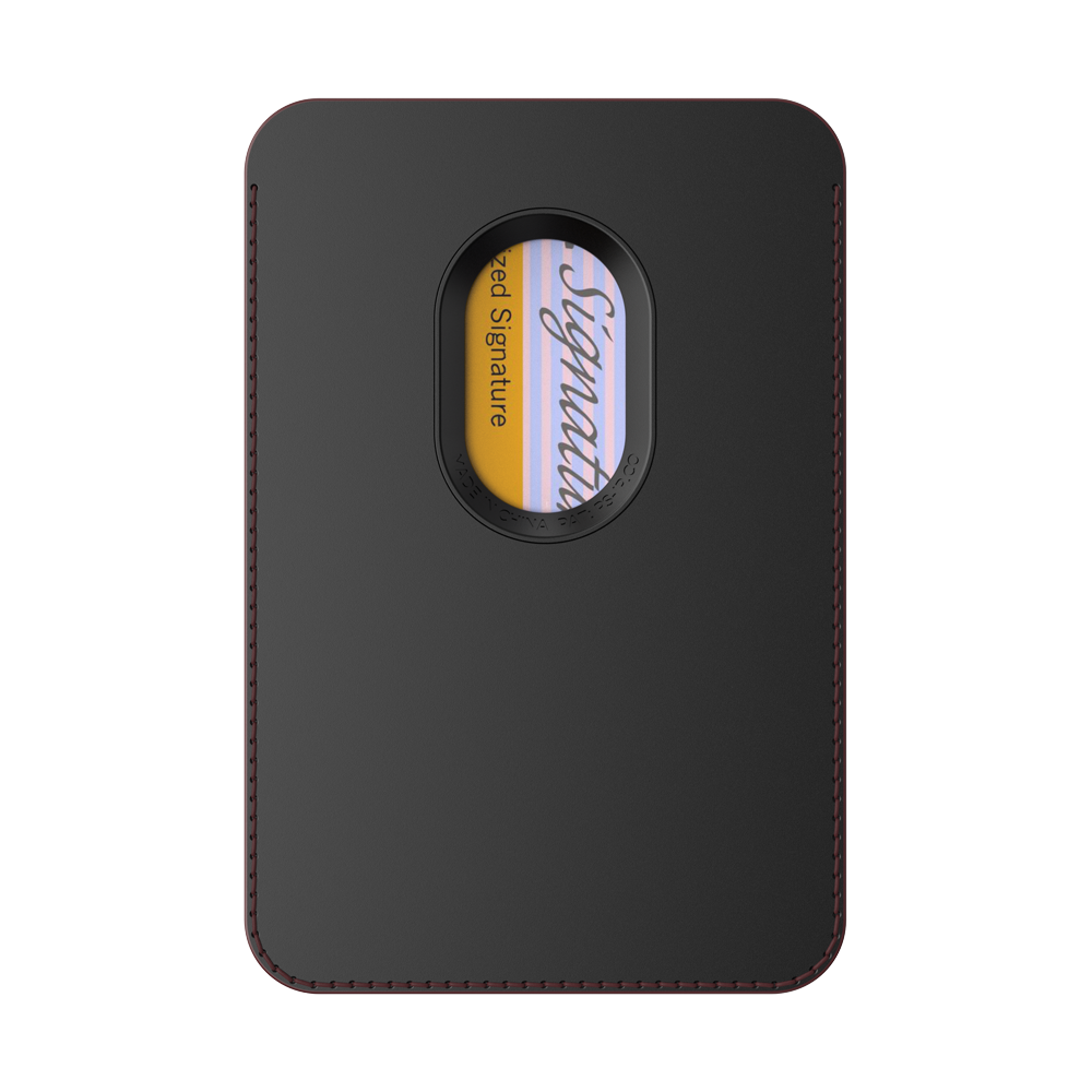 Aluminum Oxblood — Softgoods MagSafe PopWallet+ - US 24881