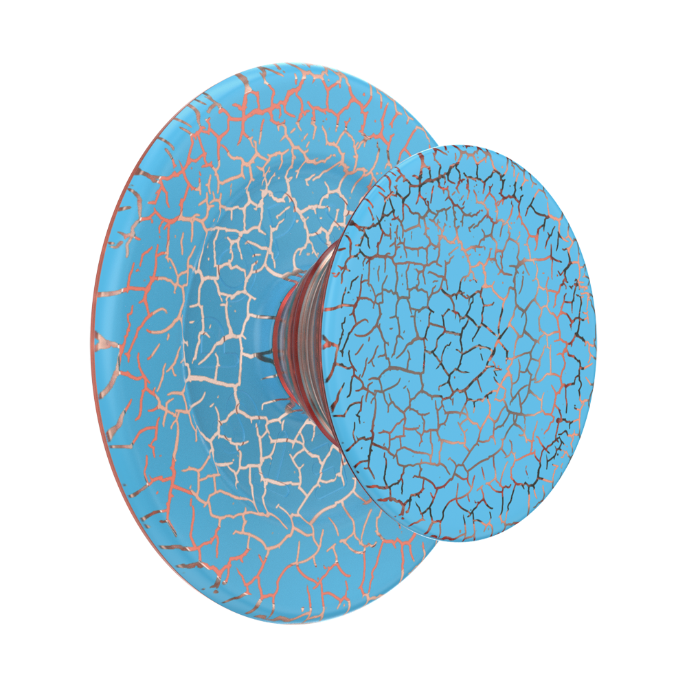 Crackle Denali Printed Orange Zest — MagSafe PopGrip - US 04257