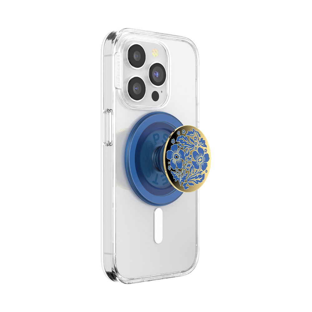 Enamel Lace Blue Vermeer — MagSafe PopGrip - US 09420