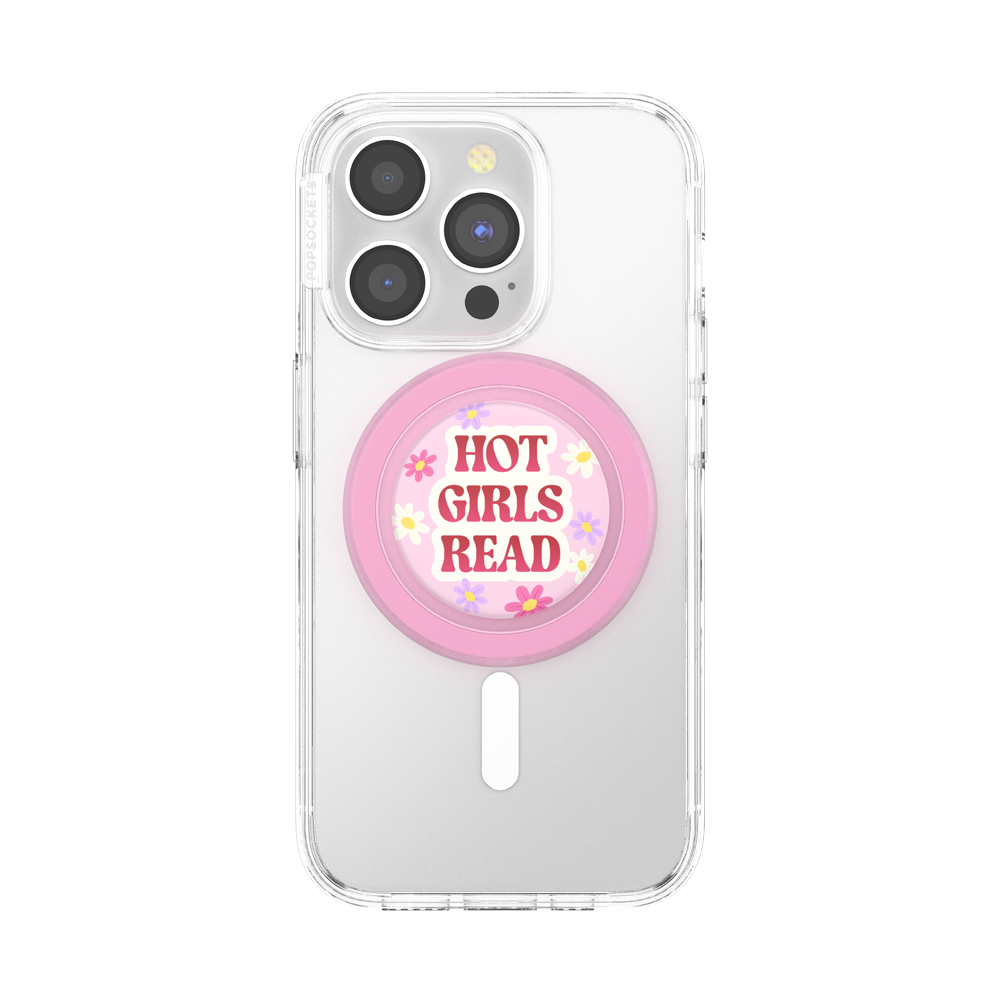 Hot Girls Read Pink — MagSafe PopGrip - US 87053