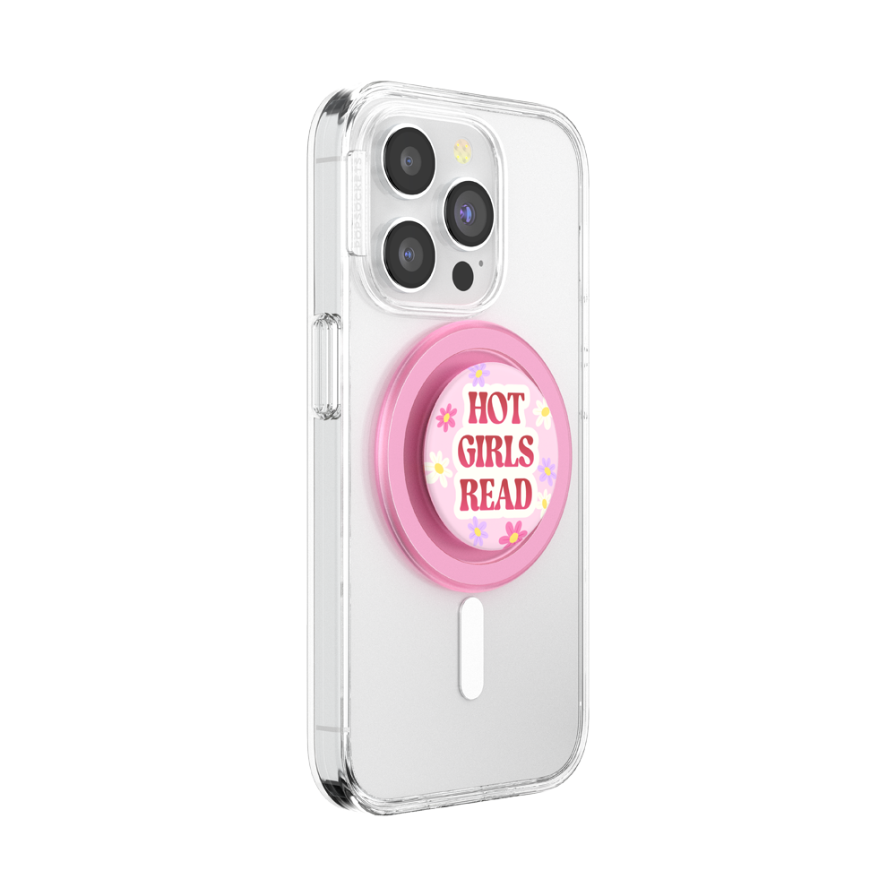 Hot Girls Read Pink — MagSafe PopGrip - US 87053