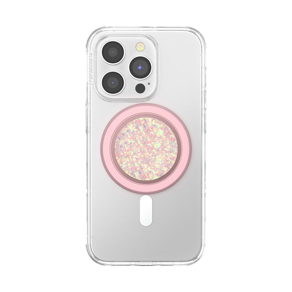Iridescent Confetti Rose — MagSafe PopGrip - US 31651