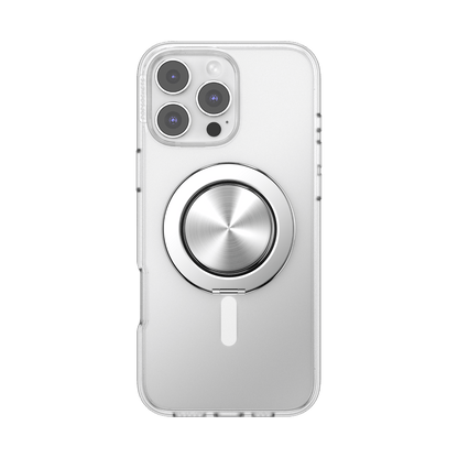Aluminum Radial Silver —  MagSafe Kick-Out Grip & Stand - US 62630
