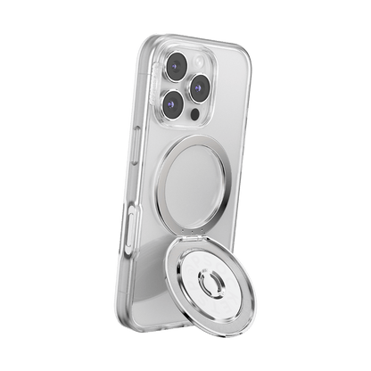 Aluminum Radial Silver —  MagSafe Kick-Out Grip & Stand - US 82304