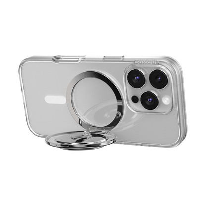 Aluminum Radial Silver —  MagSafe Kick-Out Grip & Stand - US 62630