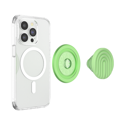 PopOut Curves Matcha Dew — MagSafe PopGrip - US 92043