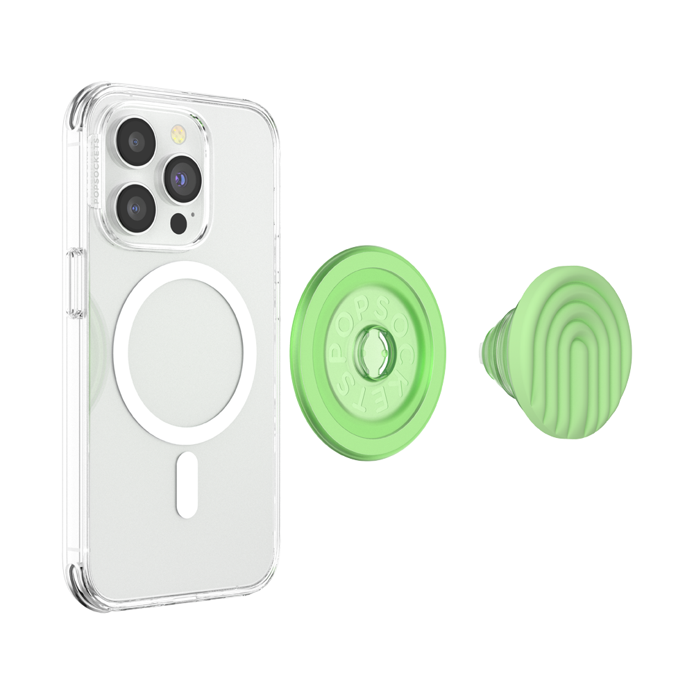 PopOut Curves Matcha Dew — MagSafe PopGrip - US 68468
