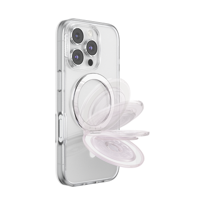 White Opalescent  —  MagSafe Kick-Out Grip & Stand - US 34955