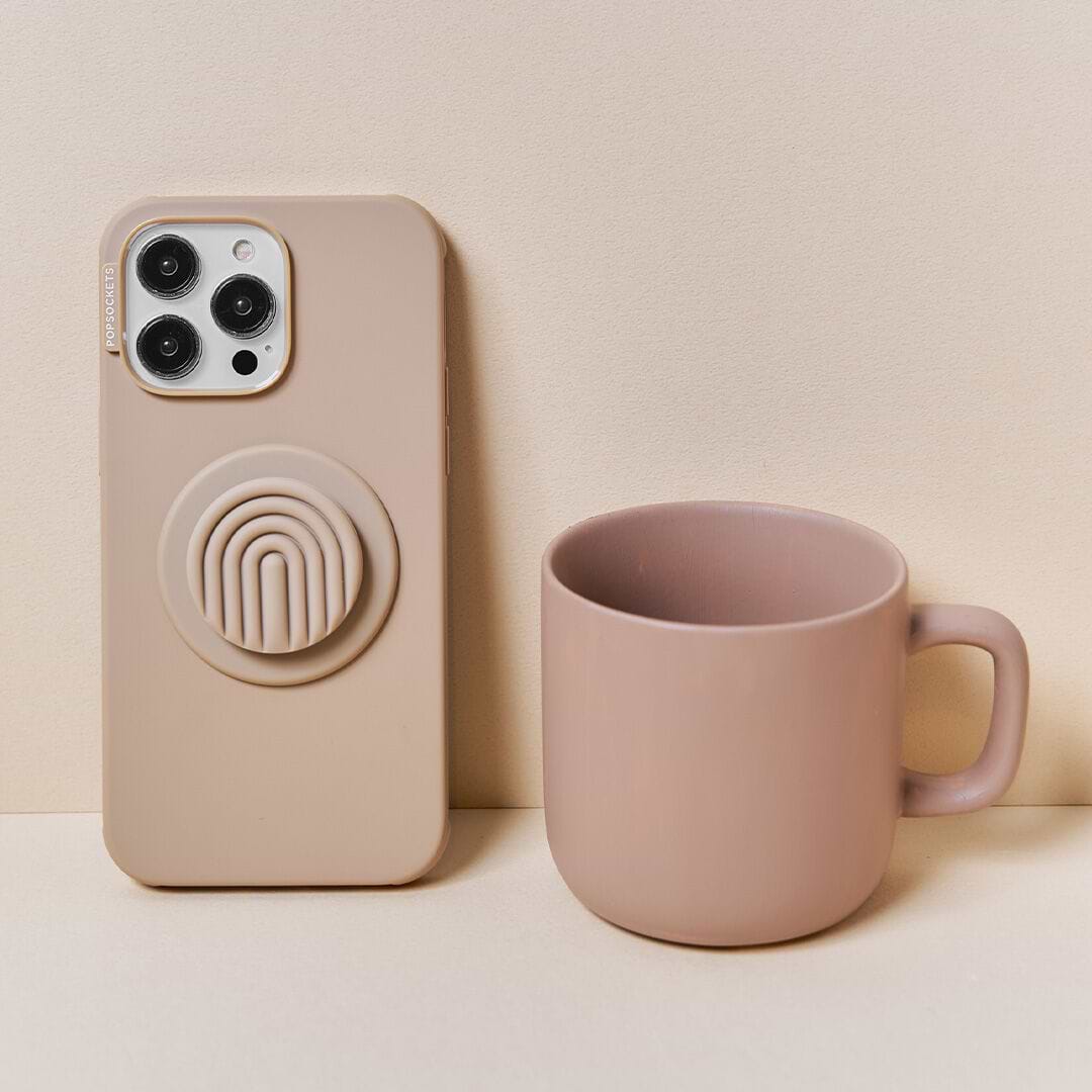 PopOut Latte Curves — MagSafe PopGrip - US 06852