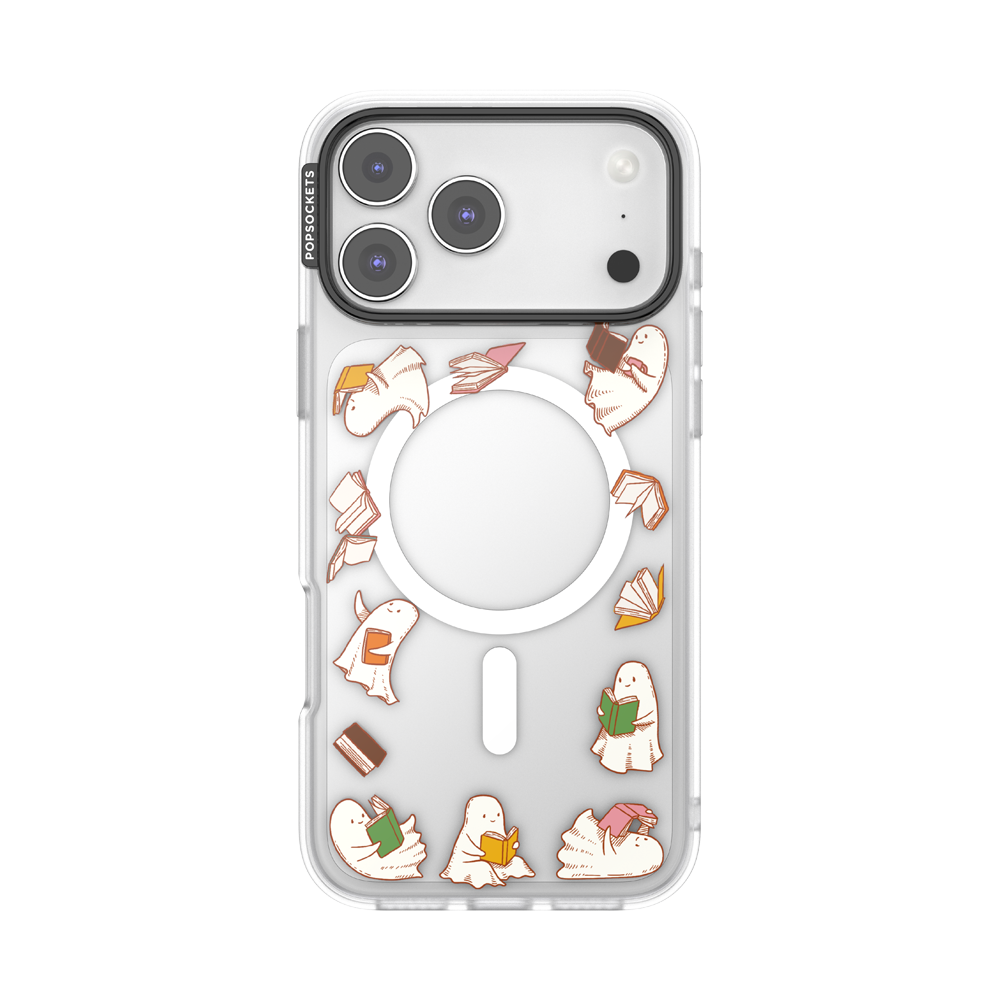 Spooky Book Club Clear — iPhone 17 Pro Max MagSafe Case - US 18034