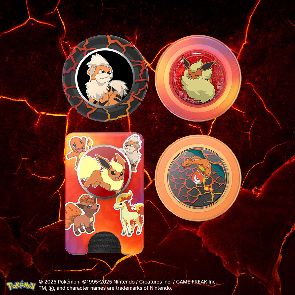 Tidepool Squishy Sleepy Flareon — MagSafe PopGrip - US 34499