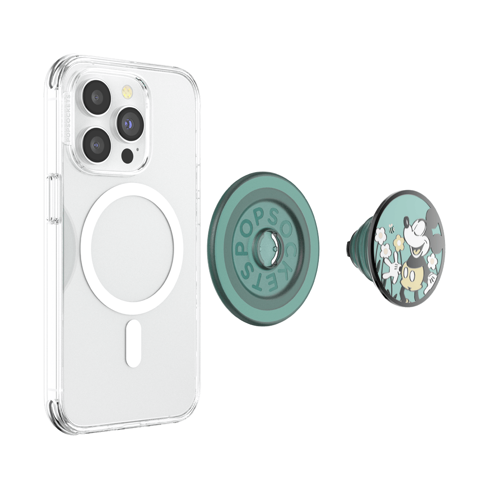 Tonal Flower Mickey — MagSafe PopGrip - US 24683