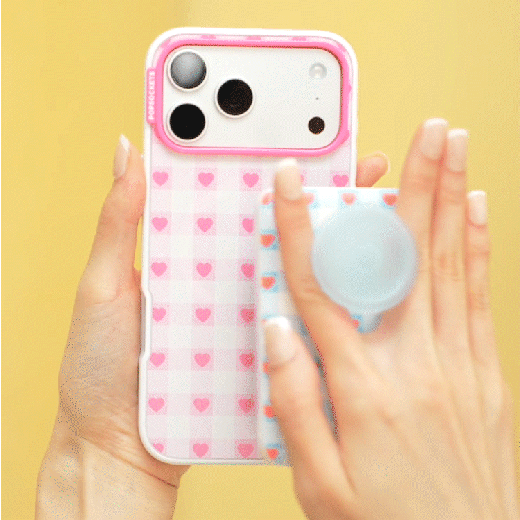 Blush Gingham — iPhone 17 Pro MagSafe Case - US 19870