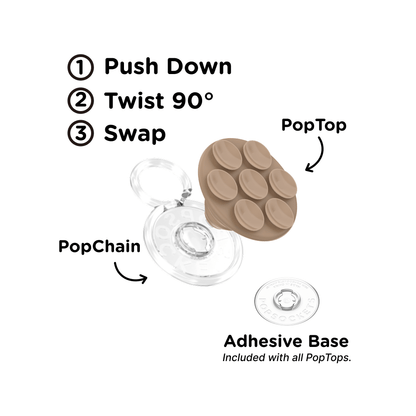 Latte — Suck-Up PopTop & Mount - US 93915