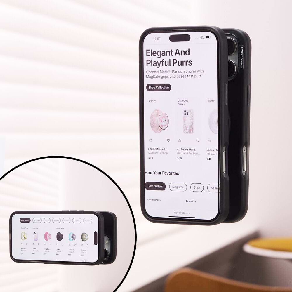 Latte— MagSafe Suck-Up Grip & Mount - US 47747