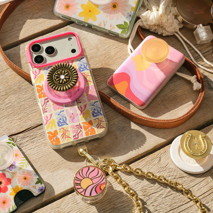 Enamel Stamped Pink — MagSafe PopGrip - US 52465