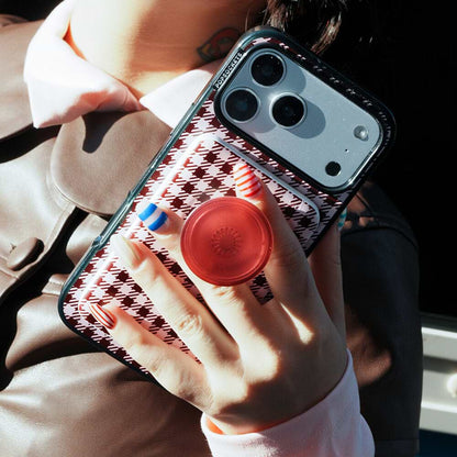 Black Cherry Gingham — iPhone 14 MagSafe Case - US 26241