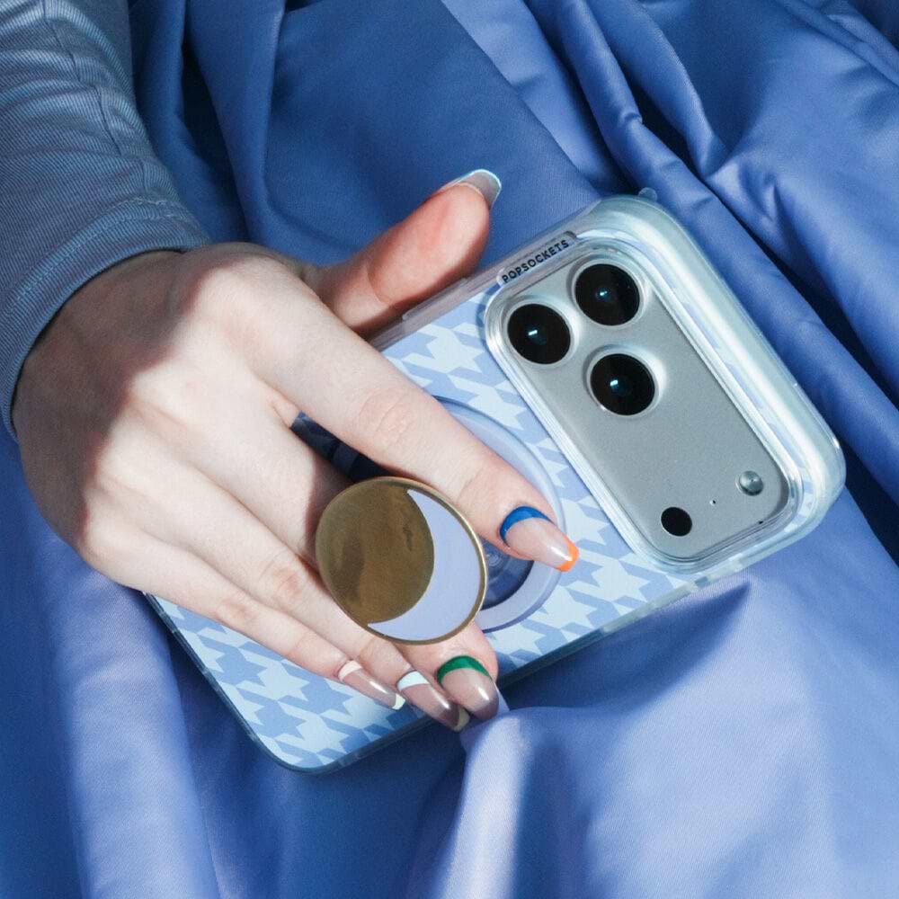 Lilac Houndstooth — iPhone 17e/16e MagSafe Case - US 92210